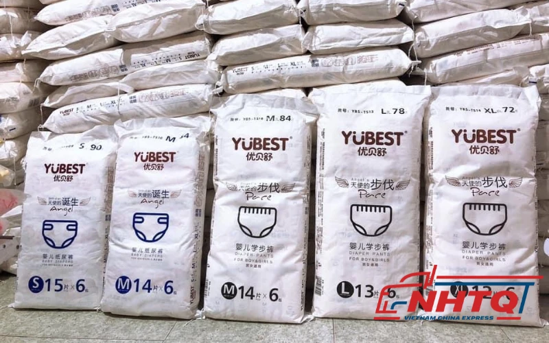 Nhập hàng bỉm nội địa Trung Quốc trực tiếp