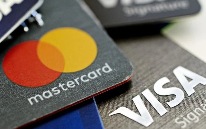 Nạp tiền thông qua thẻ Visa, Mastercard