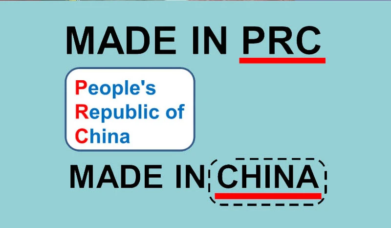 PRC là gì? Made in PRC là của nước nào? 