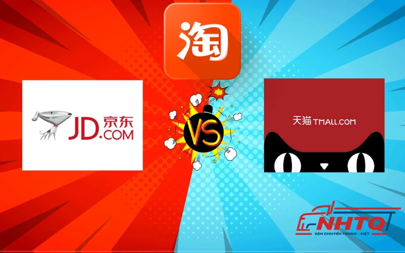 So sánh giữa Jingdong app với Tmall, Taobao