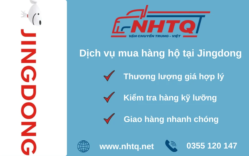 Mua hàng Jingdong với dịch vụ mua hàng Trung Quốc của Nhtq.net