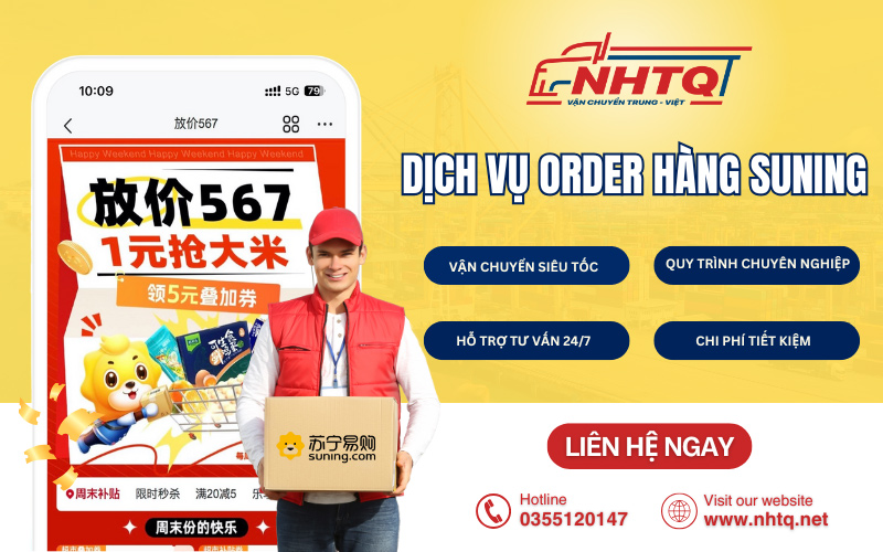 Mua hàng Suning nhanh chóng, giá tốt cùng NHTQ.net