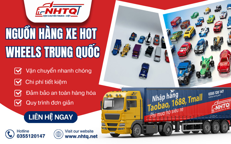 Nhập sỉ xe mô hình đồ chơi xe Hot Wheels Trung Quốc giá tốt cùng NHTQ.net