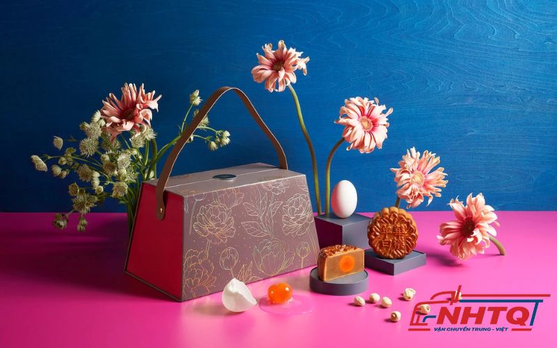 Hộp bánh Trung Thu túi xách