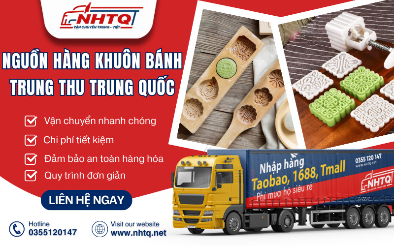 Nhập sỉ khuôn làm bánh Trung Thu Trung Quốc giá tốt tại NHTQ Logistics