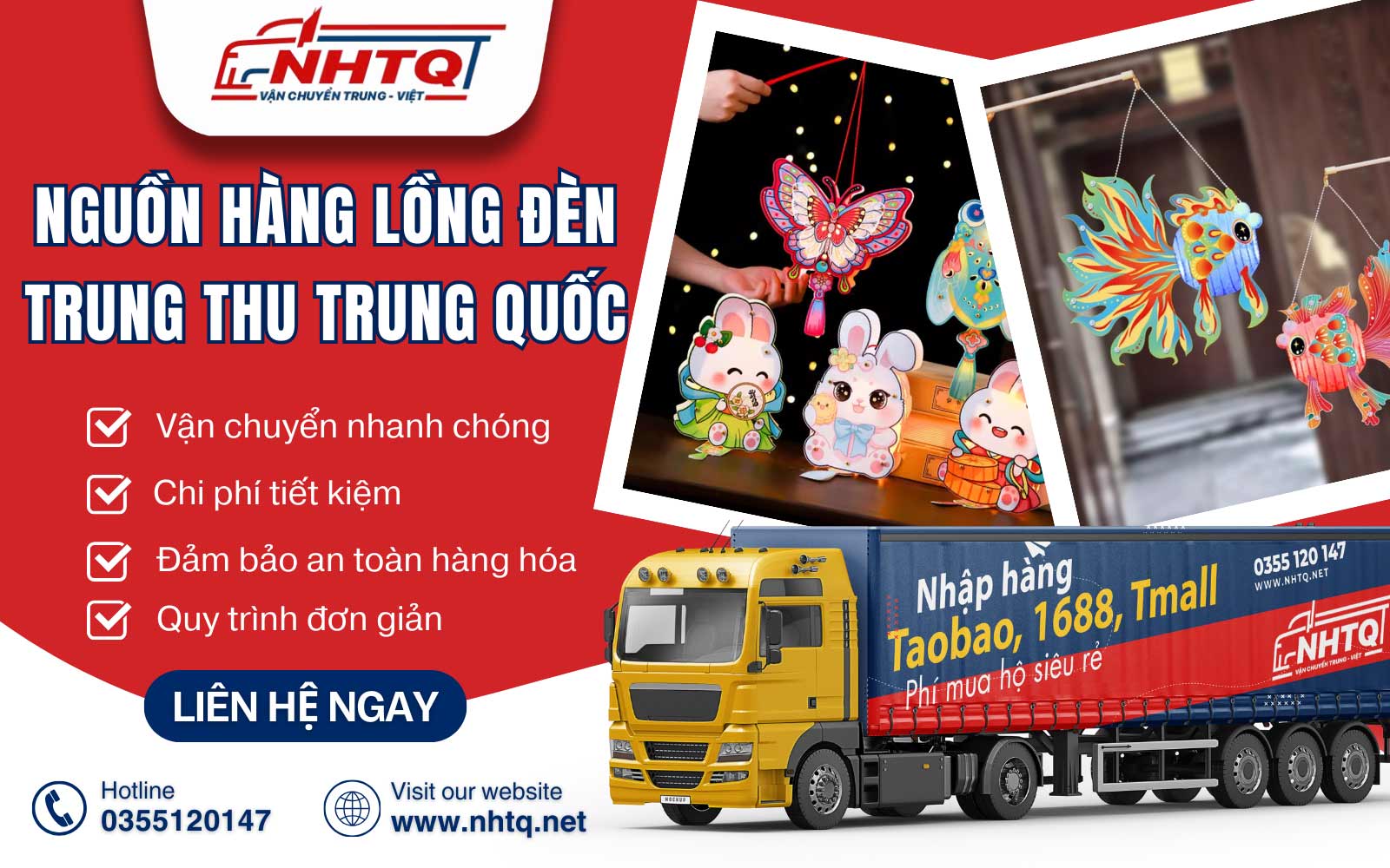 Nhập nguồn hàng lồng đèn Trung Thu Trung Quốc giá rẻ tại NHTQ.net