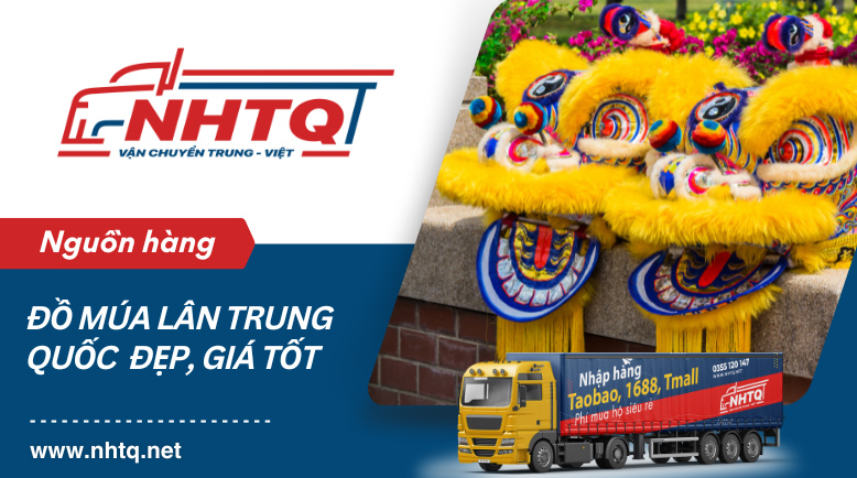 Nhập sỉ nguồn hàng đồ múa lân Trung Quốc đẹp, giá tốt
