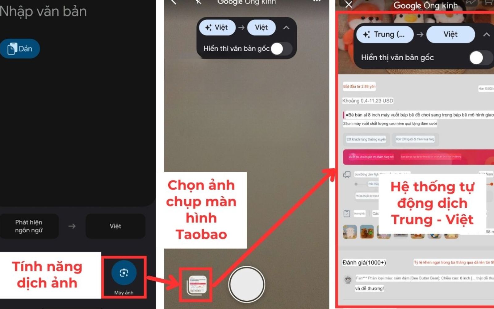 Tải ảnh chụp màn hình trước đó lên