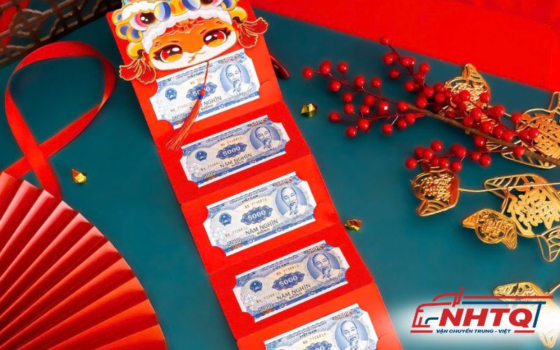 Bao lì xì xếp nhiều ngăn