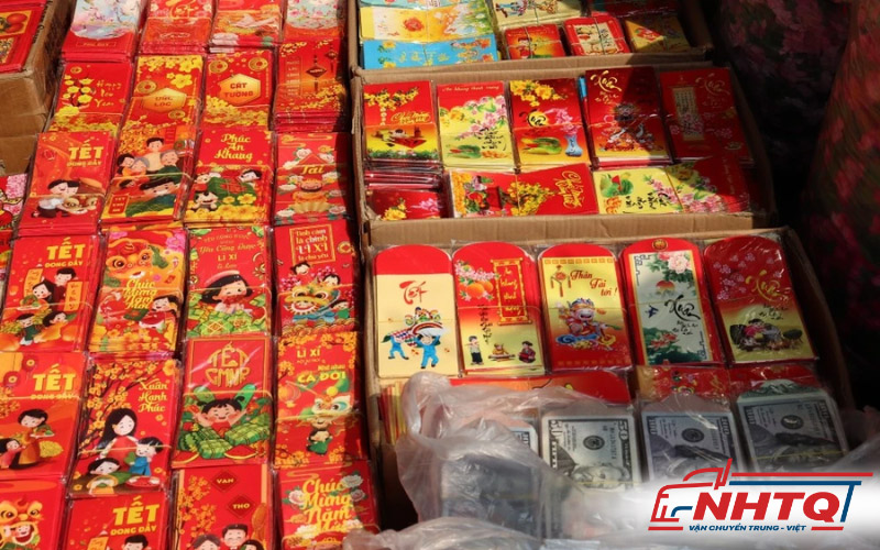 Nguồn sỉ bao lì xì Trung Quốc tại các chợ đầu mối trong nước