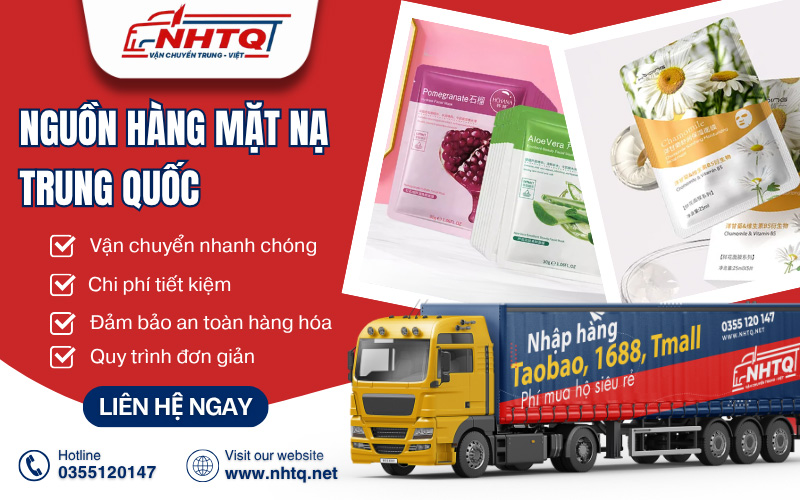 Nhập sỉ mặt nạ nội địa Trung Quốc giá tốt tại NHTQ.net