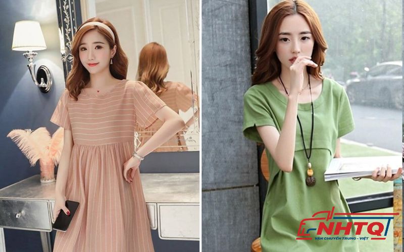 Nhập váy bầu Quảng Châu tại chợ đầu mối trong nước