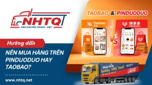 Nên order hàng trên Pinduoduo hay Taobao? Nền tảng nào tốt hơn?