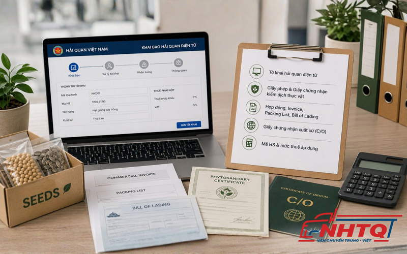 Bước 5: Mở tờ giấy khai hải quan điện tử