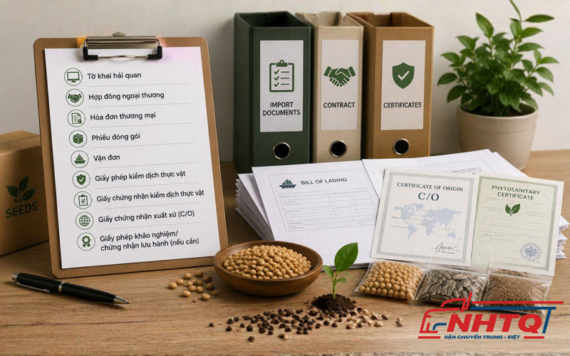 Hồ sơ hải quan nhập khẩu hạt giống gồm những gì?