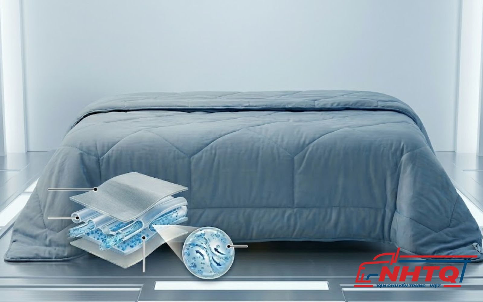 Chăn điều hòa làm từ gel hoặc nước