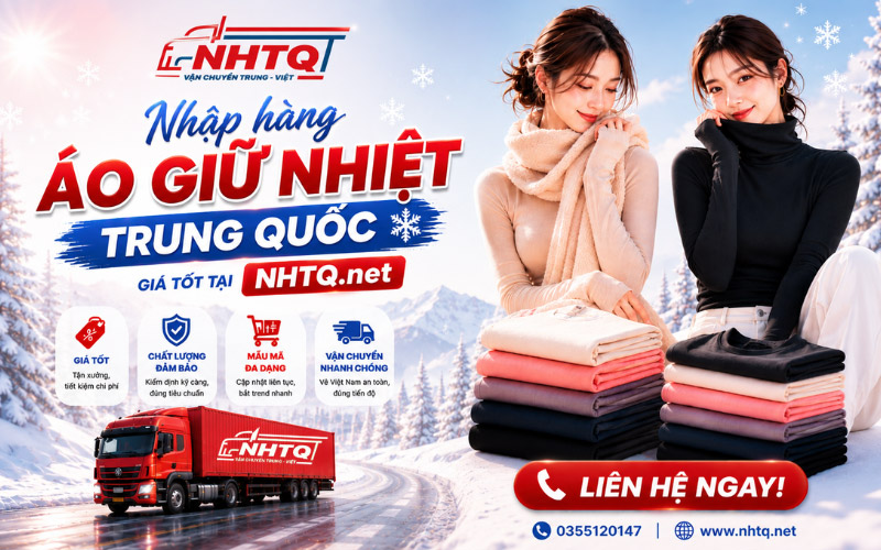 Nhập hàng áo giữ nhiệt Trung Quốc giá tốt tại NHTQ.net