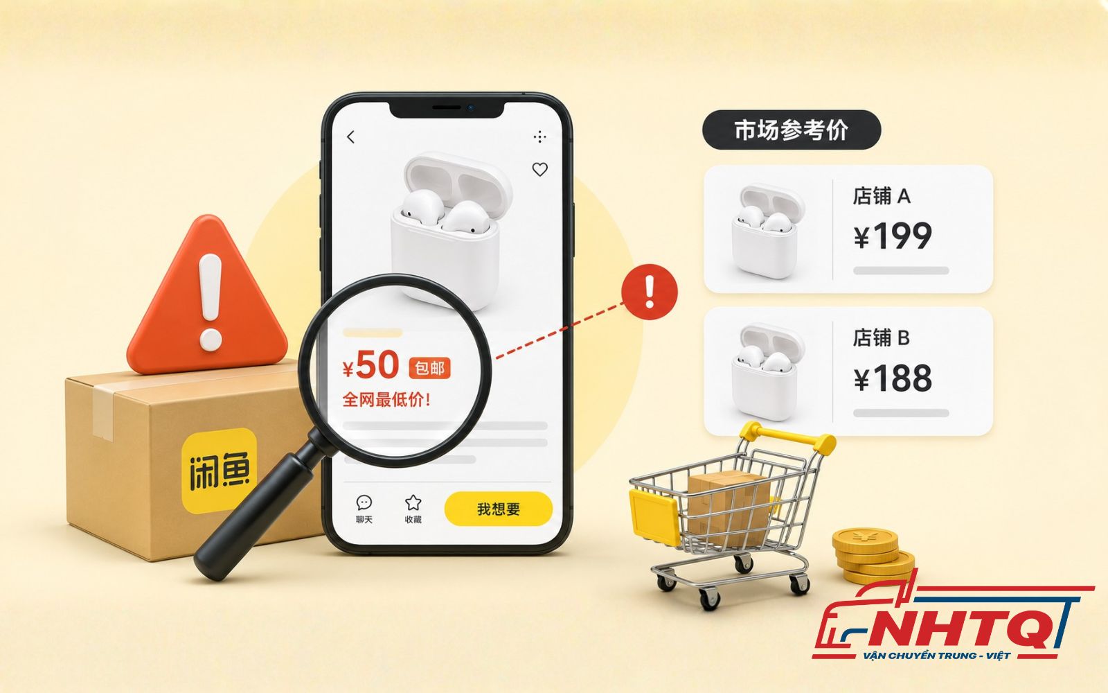 Giá bán thấp bất thường so với thị trường