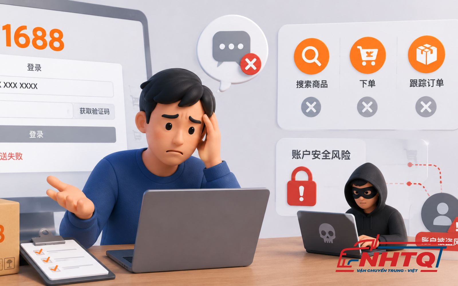 Lỗi 1688 không gửi mã xác nhận gây ra những ảnh hưởng gì?