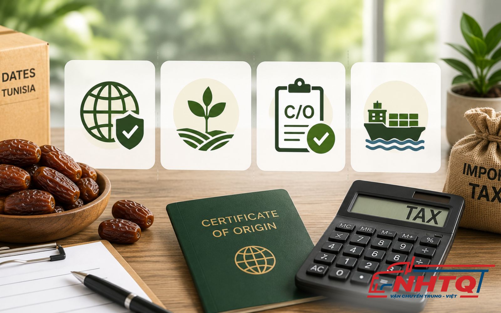Lưu ý quan trọng khi xác định thuế nhập khẩu quả chà là