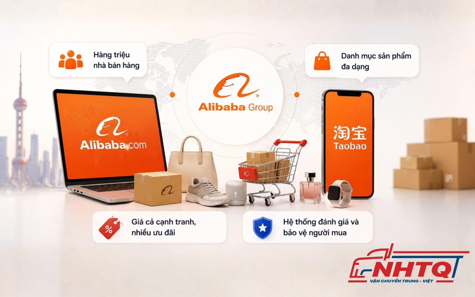 Những điểm giống nhau giữa Alibaba và Taobao