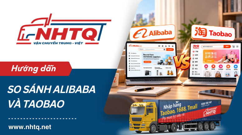 So sánh điểm giống và khác nhau giữa Alibaba và Taobao